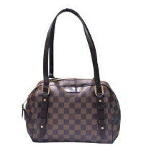 Louis Vuitton Rivington Ebene Brown Damier Canvas Handbag
